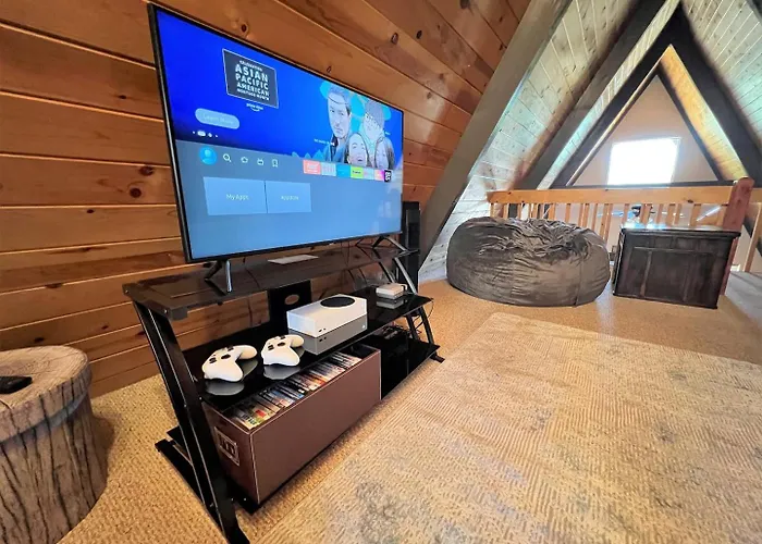 Nakai Trail 4-br A-frame Firepit Game Rm Sauna Ferienhaus Mountainaire